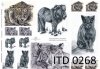 Papier decoupage (HS code 48025700) D0268