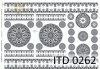 Papier decoupage (HS code 48025700) D0262M