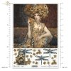 kobiety, złoto, dekoracyjne wzory, ważki, motyle, kamienie szlachetne, mozaiki, motywy secesyjne*women, gold, decorative patterns, dragonflies, butterflies, precious stones, mosaics, Art Nouveau motifs