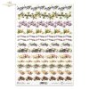 kwiaty, kwiatki, bez, bzy, róża, róże, niezapominajka, niezapominajki, maki, bratek, bratki, ornamenty kwiatowe, szlaczki, dekory z kwiatów, flowers, blossoms, lilacs, roses, forget-me-nots, poppies, pansies