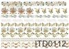 Papier decoupage (HS code 48025700) D0112M
