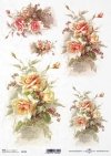 Flores de papel de arroz, rosas*Рисовые бумажные цветы, розы*Reispapier Blumen, Rosen