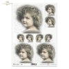 old pictures, children's portrait, children, retro, R263