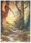 Mysterious forest - tajemniczy las * Mysterious forest * Mysteriöser Wald * Bosque misterioso