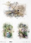 Acuarelas, jardines románticos, vistas idílicas. * Aquarelle, romantische Gärten, idyllische Ausblicke * Акварели, романтические сады, идиллические виды