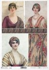 Malarstwo Williama Clarke Wontner, kobiety w orientalnych ubraniach, portrety