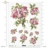 pink orchids, orchid, lily of the valley lilies, flowers, flower