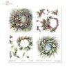 Set von Papieren für Scrapbooking SLS-078 Winter Wreath