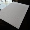 Papier für Scrapbooking - weiß Wellpappe mit sanfte Riffelung