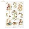 angel heads, angel wings, angels, Christmas, winter,