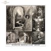 Lost in a Fairy Tale * Zagubieni w baśni, baśnie Andersena, Baśnie braci Grimm, scrapbooking paper
