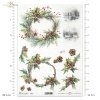 zimowe wianki*winter garlands*Wintergirlanden*guirnaldas de invierno