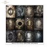 Set von Papieren für Scrapbooking SLS-082 Tales from the Dark Fair
