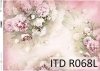 papier ryżowy decoupage kwiaty, Peonie*Rice paper decoupage flowers, Peonie
