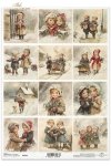 dzieci, vintage, Boże Narodzenie*children, vintage, Christmas*Kinder, Vintage, Weihnachten*niños, vintage, Navidad