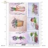 summer, flowers, bouquets, flower vase, lavender field, painting, contemporary artist, Sommer, Blumen, Blumensträuße, Vase mit Blumen, Lavendel, Lavendelfeld, zeitgenössische Malerei, zeitgenössische Künstlerin
