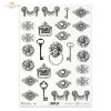 klucz, okucie, kołatka, sztuka użytkowa, kowalstwo artystyczne, ozdoby meblowe, okucia meblowe, R615, key, hardware, knocker, artistic blacksmithing, furniture ornaments, furniture hardware, Schlüssel, Beschläge, Klopfer, Kunstschmiedearbeiten, Möbelornam