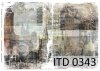 Decoupage paper ITD D0343