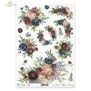 kwiatki, bukiet kwiatów, łąka, ogród, akwarela, akwarele, tapeta, motyw tapetowy, tło, tła, flowers, flower bouquet, meadow, garden, watercolour, wallpaper motif, background, Blumen, Blumenstrauß, Wiese, Garten