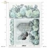 pąki, pączki, liście, listki, retro, kwiat, róża, róże, motyl, ćma, ćmy, klatka dla ptaków, pastelowe tło, R760, flower, rose, butterfly, moth, birdcage, pastel background, Blume, Rose, Schmetterling, Motte, Vogelkäfig, Pastell Hintergrund, flor, rosa, ma