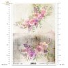 bukiet kwiatów, kwiatki, różowe, kwiaty, tło, tła, retro, pismo, ornamenty, bouquet of flowers, pink flower, background, wallpaper, writing, ornaments, Blumenstrauß, rosa Blumen, Hintergrund, Tapete, Schrift, Ornamente, ramo de flores