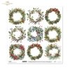 zimowe wianki*winter garlands*Wintergirlanden*guirnaldas de invierno