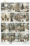 Stary Rynek, Boże Narodzenie, ludzie, lodowisko, świąteczny czas, domki, krajobraz, zimowa sceneria*Old Market Square, Christmas, people, ice rink, festive season, cottages, landscape, winter scenery*Alter Markt, Weihnachten, Menschen, Eisbahn, Festtage, 