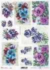 Papel Decoupage pintura contemporánea, flores* Бумага Декупаж современная живопись, цветы*Papier Decoupagepapier zeitgenössische Malerei, Blumen