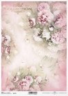 papel decoupage peonías, flores*Decoupage Papier Pfingstrosen, Blumen