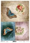 papel decoupage clásico D0474M