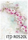 Schäbiger Chic, Hintergrund, Tapete, Aquarell, Pastellrosen*Shabby Chic, fondo, papel tapiz, acuarela, rosas pastel