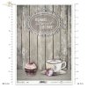 kawa, filiżanka, filiżanki, ciastko, Home Sweet Home, deska, deski, tło, dekor, Vintage. Autorka grafik: Magda Stanczew, R874, coffee, cup, cake, Home Sweet Home, board, background, decor, Vintage, Kaffee, Tasse, Kuchen, Home Sweet Home, Tafel, Hintergrun