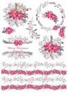 Papiery do scrapbookingu w zestawach - Wieniec adwentowy*Scrapbooking papers in sets - Advent wreath