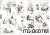 papel decoupage clásico D0607M