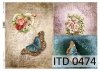 papel decoupage clásico D0474M