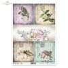 kwiaty, róża, róże, hortensja, hortensje, magnolia, magnolie, bez, bzy, retro tło, tła, stare pocztówki, carte postale, flowers, roses, hydrangeas, magnolias, lilacs, backgrounds, old postcards, Blumen, Rosen, Hortensien