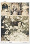 Alicja, karty, Biały Królik, baśniowe kompozycje*Alice, cards, White Rabbit, fairy tale compositions*Alice, Karten, Weißes Kaninchen, Märchenkompositionen*Alicia, cartas, Conejo Blanco, composiciones de cuentos de hadas