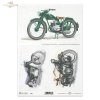 Waldemar Antoni Wilusz - zabytkowe motocykle, realistyczne rysunki