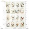 Papel de arroz para decoupage R2574