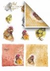 Papeles para scrapbooking en sets - una granja alegre parte 2 * Бумаги для скрапбукинга в наборах - веселая ферма часть 2