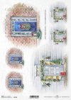 Puertas de madera con estilo, ventanas con decoraciones navideñas*stilvolle Holztüren, Fenster mit Weihnachtsschmuck*стильные деревянные двери, окна с праздничными украшениями