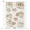 Seria Vintage Angels - aniołek, aniołki, anioł, anioły, ozdobne ramki, nuty, medalion, medaliony, vintage, retro, angel, angels, decorative frame, medallion, medallions, Engel, dekorativer Rahmen, Medaillon, Medaillons, ángel, ángeles, marco