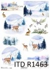 Boże Narodzenie, zimowe widoczki, zwierzęta*Christmas, winter views, animals