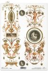medallion, medallions, antique, flower, flowers, decoration, decorations, ornament, ornaments, Ornamente, dekorative Statuen, Dekorationen, adornos, estatuas decorativas, decoraciones 