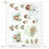 children, girl, boy, watercolours, children's faces in flowers, kids, girls, retro, flowers, angels, smiles, hats, hairdos, pastel colours, Aquarelle, Kindergesichter in Blumen, Kinder, Mädchen, Junge, Retro, Blumen, Engel