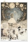 baśniowy krajobraz, Alicja, zegary. ciemny las, schody, oczy*fairytale landscape, Alice, clocks. dark forest, stairs, eyes*Märchenlandschaft, Alice, Uhren. dunkler Wald, Treppe, Augen*paisaje de cuento de hadas, Alicia, relojes. bosque oscuro, escaleras, 