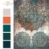 R0435L--wzor-tapetowo-dywanowy-idealny-jako-Mandala-w-pieknych-turkusach-z-rdzawymi-przetarciami-3
