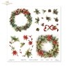 Zestaw do scrapbooking (HS code 48025890) SLS-078 Winter Wreath