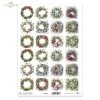 zimowe wianki*winter garlands*Wintergirlanden*guirnaldas de invierno