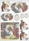 Christmas, Holy Familly, the three Magi, small stable, R271